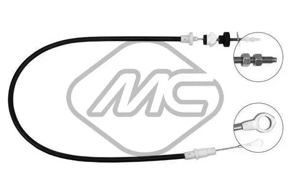 Cable Pull, clutch control (83594)