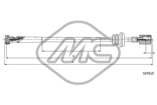 Speedometer Cable (81243)
