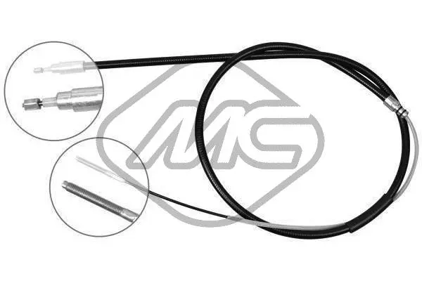 Cable Pull, parking brake (80312)