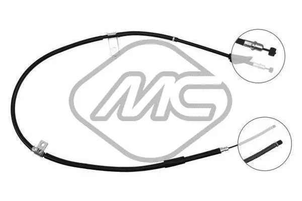 Cable Pull, parking brake (80306)
