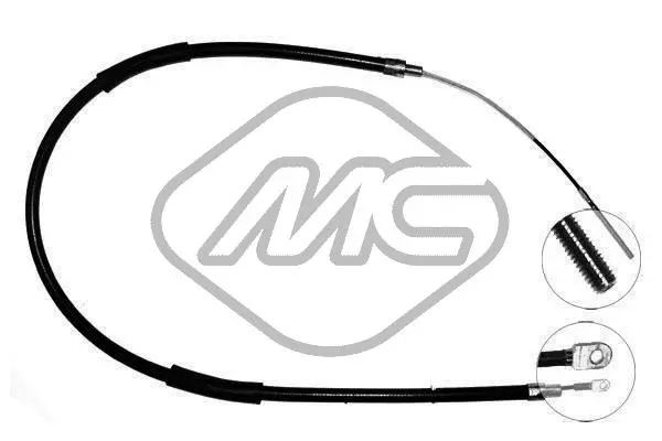 Cable Pull, parking brake (80654)