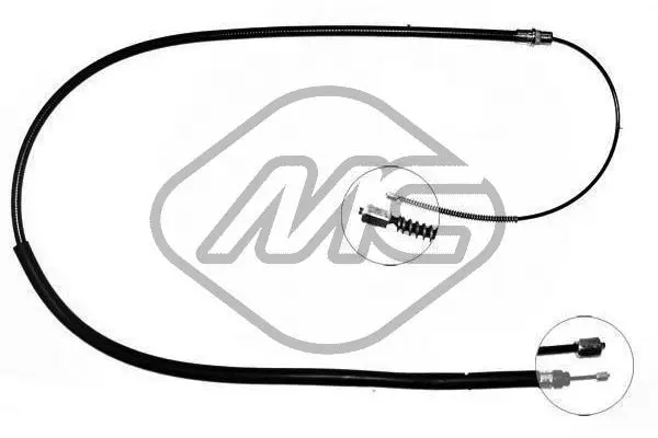 Cable Pull, parking brake (80387)