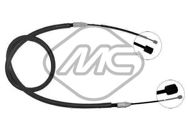 Cable Pull, parking brake (83085)