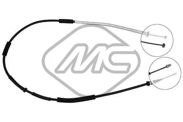 Cable Pull, parking brake (81338)