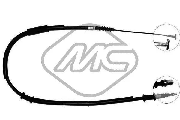 Cable Pull, parking brake (82098)