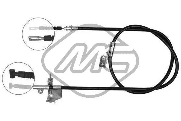 Cable Pull, parking brake (82352)