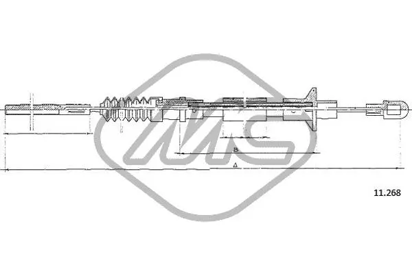Cable Pull, clutch control (82398)