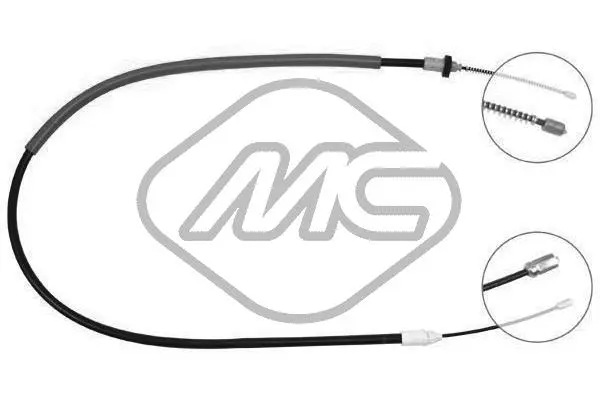 Cable Pull, parking brake (80371)