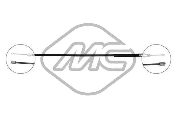 Cable Pull, parking brake (80298)