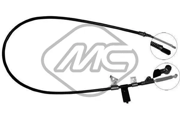 Cable Pull, parking brake (80266)