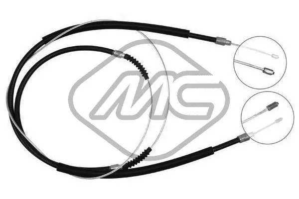 Cable Pull, parking brake (80828)