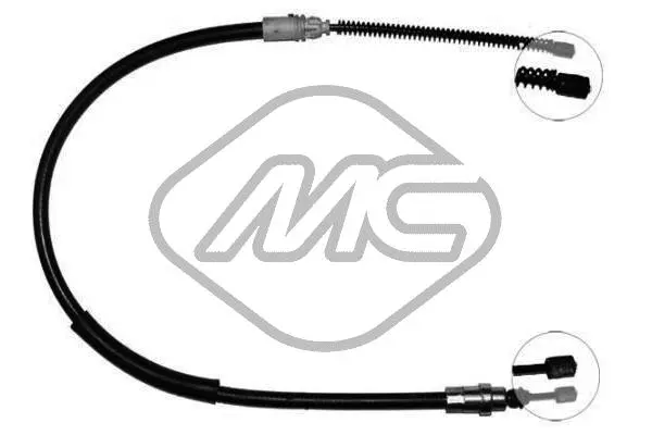 Cable Pull, parking brake (82826)