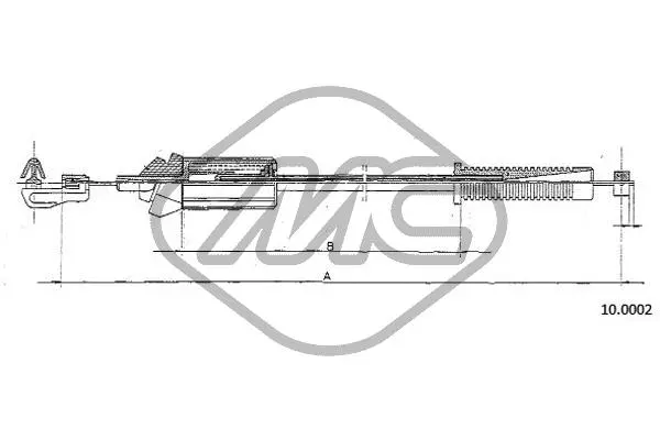 Accelerator Cable (80896)