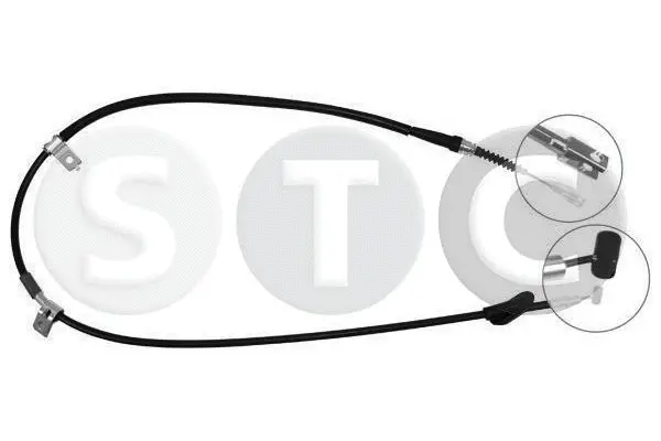 Cable Pull, parking brake (T483331)