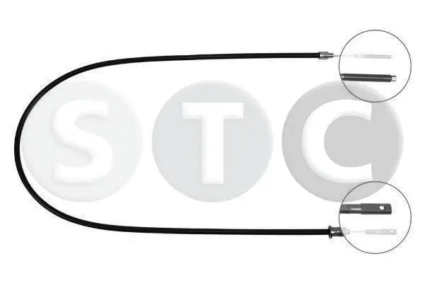 Cable Pull, parking brake (T480806)