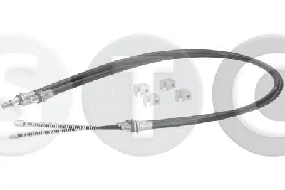 Cable Pull, parking brake (T480026)