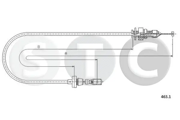 Accelerator Cable (T481532)