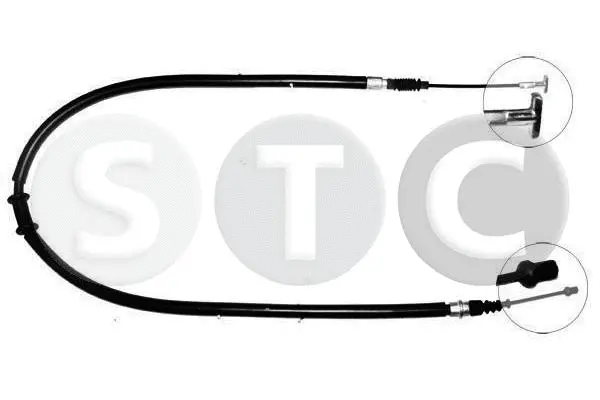 Cable Pull, parking brake (T481367)