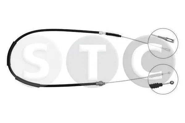 Cable Pull, parking brake (T480552)