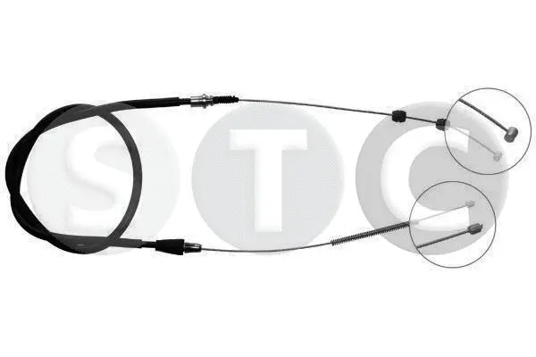 Cable Pull, parking brake (T482552)