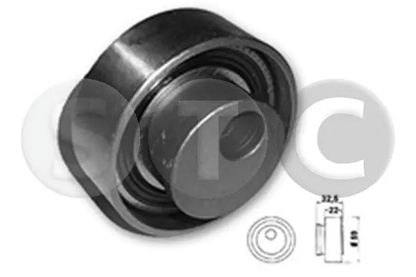 Tensioner Pulley, timing belt (T448686)