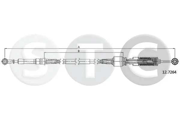 Cable Pull, manual transmission (T481141)