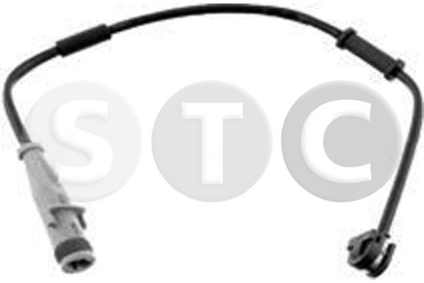 Warning Contact, brake pad wear (T402117)