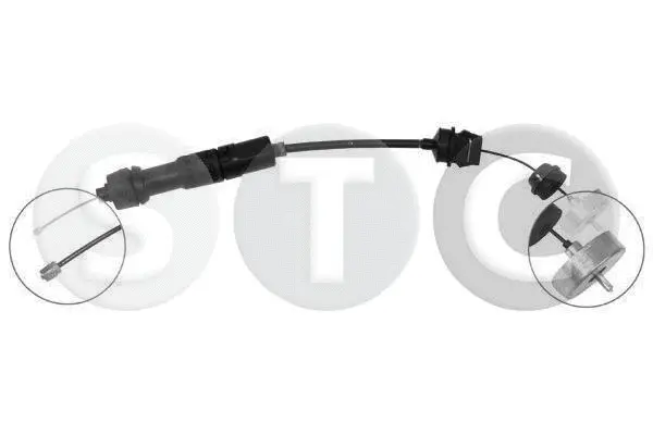 Cable Pull, clutch control (T480018)