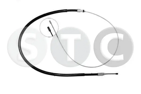 Cable Pull, parking brake (T480821)