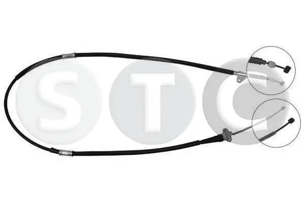 Cable Pull, parking brake (T483425)