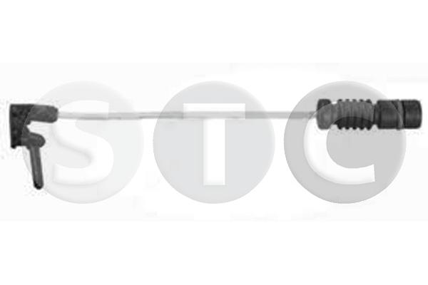 Warning Contact, brake pad wear (T402096)
