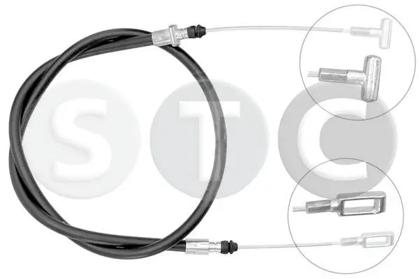 Cable Pull, parking brake (T481378)