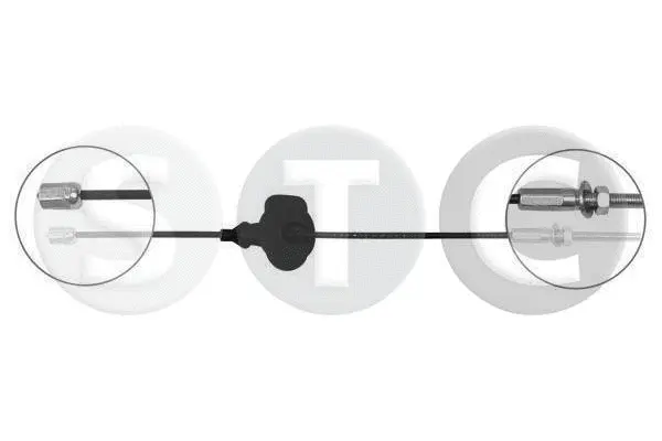 Cable Pull, parking brake (T481824)