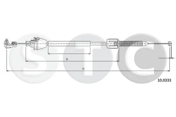 Accelerator Cable (T483190)