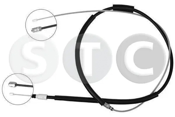 Cable Pull, parking brake (T480166)