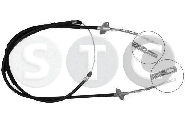 Cable Pull, parking brake (T480256)