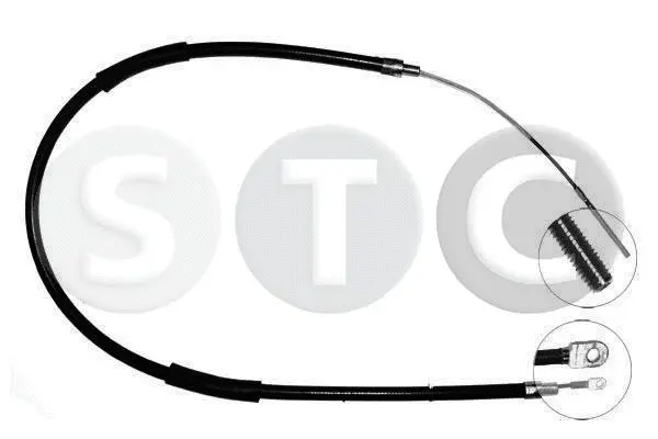 Cable Pull, parking brake (T480654)