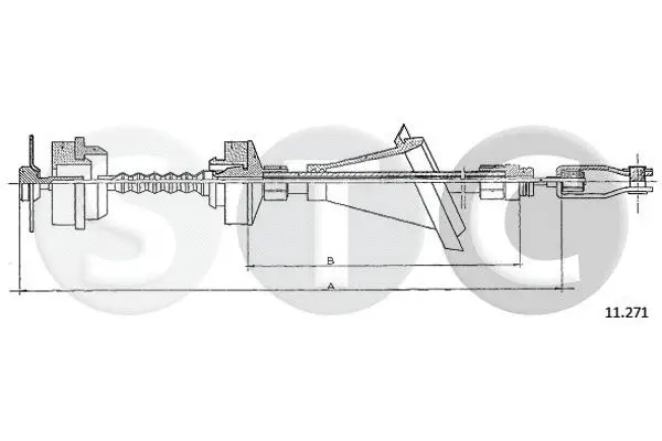 Cable Pull, clutch control (T482687)