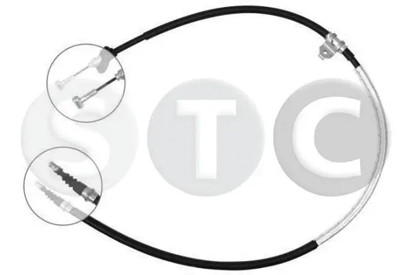 Cable Pull, parking brake (T482095)