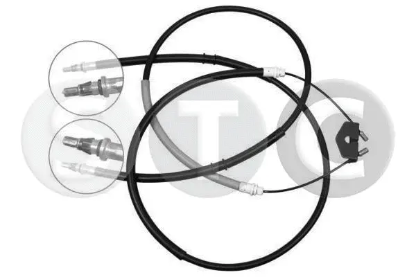 Cable Pull, parking brake (T481817)