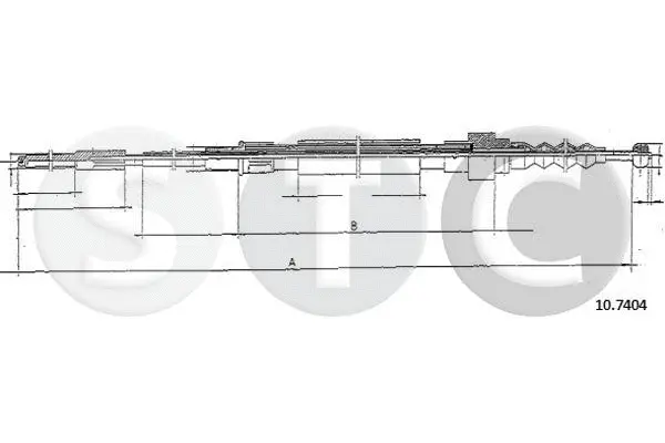 Cable Pull, parking brake (T483727)