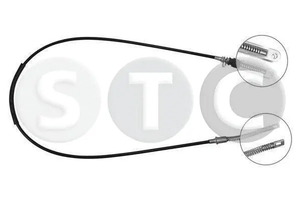 Cable Pull, parking brake (T483974)