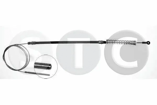 Cable Pull, parking brake (T481255)