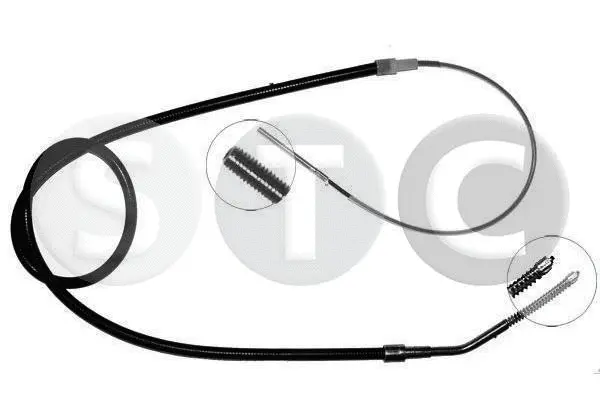 Cable Pull, parking brake (T480645)