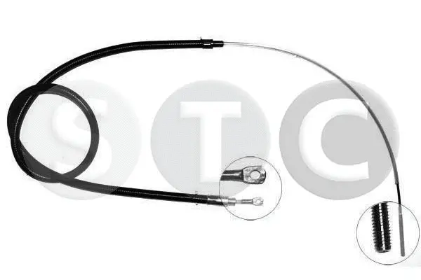 Cable Pull, parking brake (T480295)