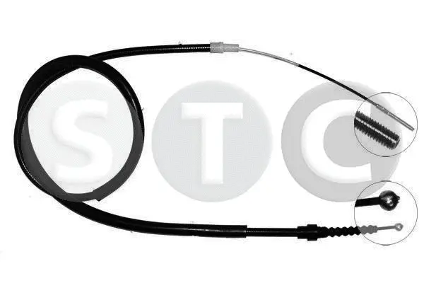 Cable Pull, parking brake (T480342)