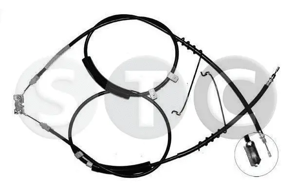 Cable Pull, parking brake (T480305)