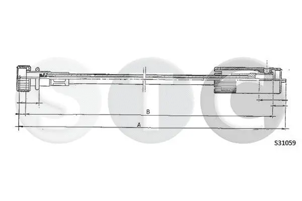 Speedometer Cable (T483668)