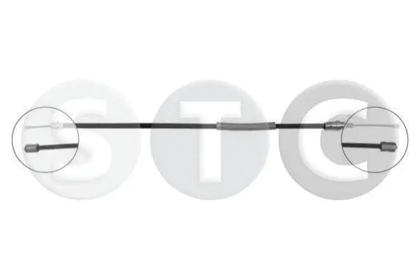 Cable Pull, parking brake (T482824)