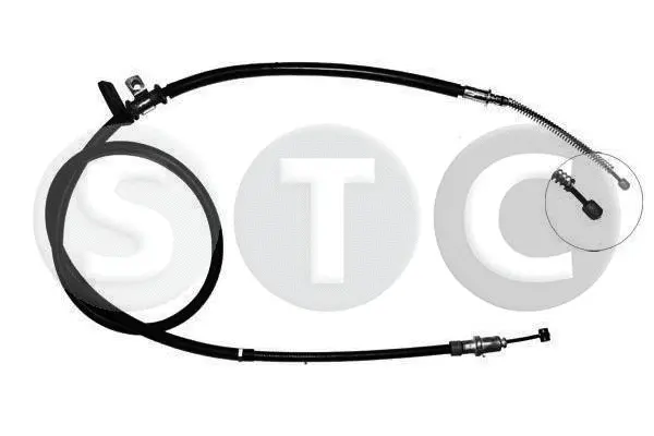 Cable Pull, parking brake (T482253)